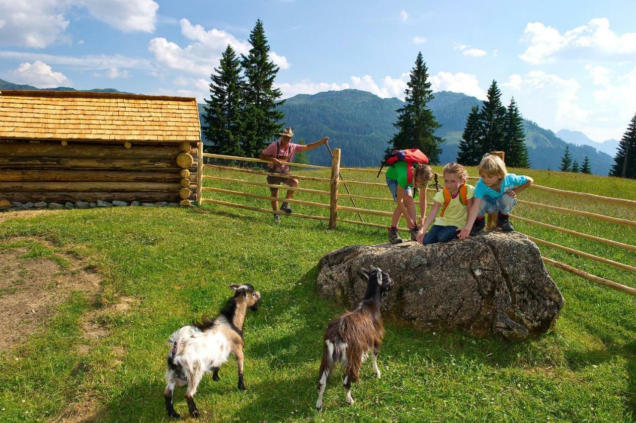 Familienhotel Oberkarteis Hüttschlag Exterior foto